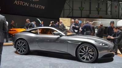 Aston Martin DB11 side at the 2016 Geneva Motor Show Live