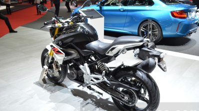 BMW G310R rear quarter at 2016 Geneva Motor Show
