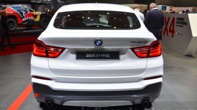 BMW X4 M40i rear at 2016 Geneva Motor Show