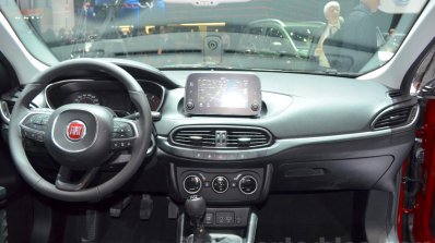Fiat Tipo hatchback dashboard at the Geneva Motor Show Live