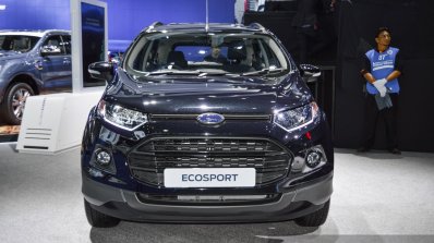 Ford EcoSport Black Edition front profile at 2016 BIMS