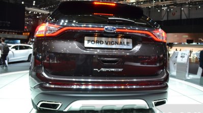 Ford Edge Vignale rear at 2016 Geneva Motor Show