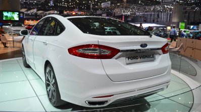 Ford Mondeo Vignale rear bumper at 2016 Geneva Motor Show