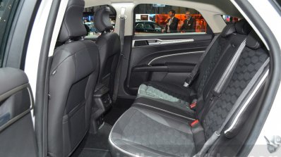 Ford Mondeo Vignale rear seats at 2016 Geneva Motor Show