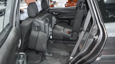 Honda BR-V rear seat folded at the 2016 BIMS