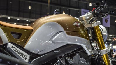 Honda CB650 Scrambler Concept fuel tank at 2016 BIMS