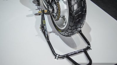 Honda CB650 Scrambler Concept paddock stand at 2016 BIMS