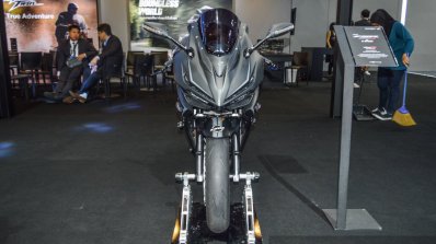 Honda CBR500R custom by K-Speed front at 2016 BIMS