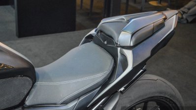 Honda CBR500R custom by K-Speed pillion seal cover at 2016 BIMS