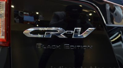 Honda CR-V Black edition badge wheel at GIMS 2016