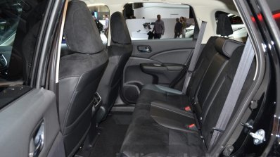 Honda CR-V Black edition rear seat at GIMS 2016