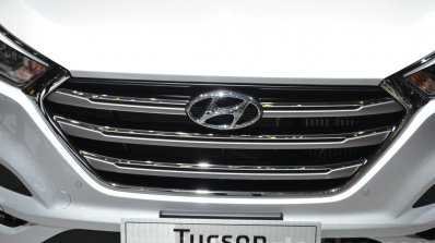 Hyundai Tucson grille at 2016 Geneva Motor Show