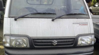 Maruti Super Carry Turbo front spied
