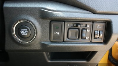 Maruti Vitara Brezza controls and start:stop button First Drive Review