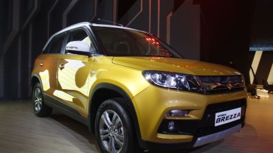Maruti Vitara Brezza front quarter launched