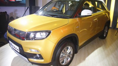 Maruti Vitara Brezza front three quarter launched