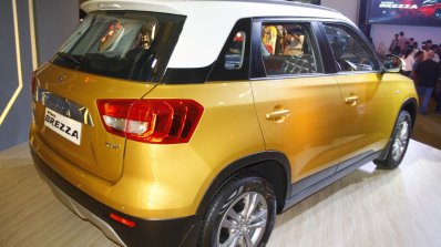 Maruti Vitara Brezza rear three quarter launched
