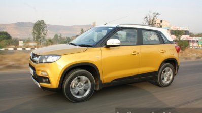 Maruti Vitara Brezza  side dynamic First Drive Review