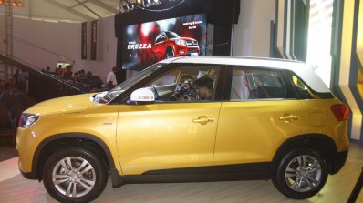Maruti Vitara Brezza side left launched