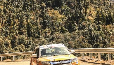 Maruti Vitara Brezza won the first round of Maruti Suzuki National Super League Rally Championship