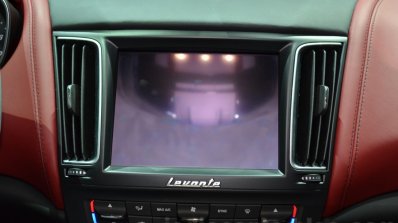 Maserati Levante touchscreen display at the 2016 Geneva Motor Show Live