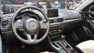 Mazda3 1.5L SKYACTIV-D dashboard at 2016 Geneva Motor Show