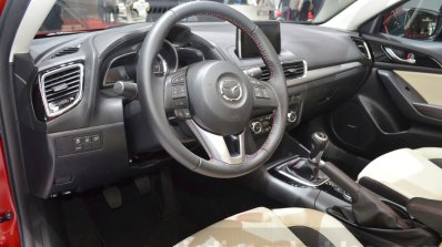 Mazda3 1.5L SKYACTIV-D interior at 2016 Geneva Motor Show