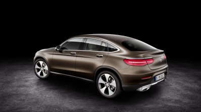 Mercedes GLC Coupe rear three quarters