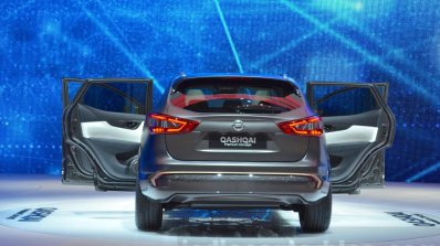 Nissan Qashqai Premium Concept rear view at the Geneva Motor Show 2016