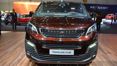 Peugeot Traveller iLab front at 2016 Geneva Motor Show