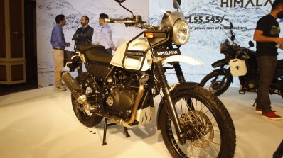Royal Enfield Himalayan front quarter launched
