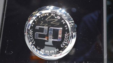 Seat Alhambra 20th Anniversary badge at 2016 Geneva Motor Show