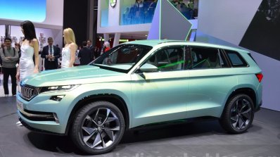 3-row Skoda Kodiaq - Rendering