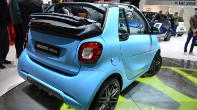 Smart fortwo Cabrio Brabus edition rear quarter Geneva Motor Show Live
