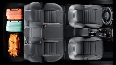 SsangYong Tivoli Air cabin top view