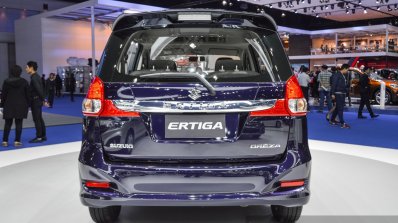 Suzuki Ertiga Dreza rear at 2016 BIMS