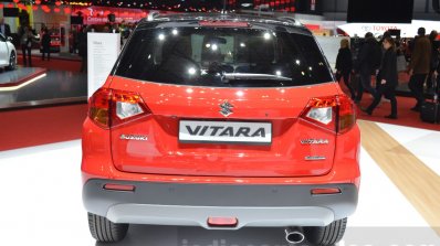 Suzuki Vitara S with 1.4L Boosterjet rear at Geneva Motor Show 2016
