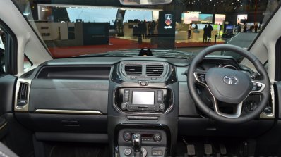 Tata Hexa Tuff dashboard at the 2016 Geneva Motor Show
