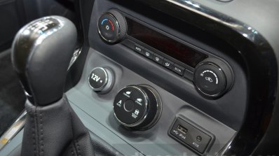 Tata Hexa Tuff drive mode selector at the 2016 Geneva Motor Show