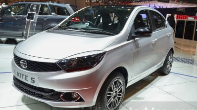 Tata KITE 5 front quarter at the 2016 Geneva Motor Show