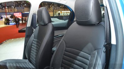 Tata Tiago front seats at Geneva Motor Show 2016
