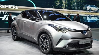 Toyota C-HR front bumper at 2016 Geneva Motor Show