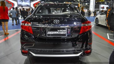 Toyota Vios Exclusive Edition rear at 2016 BIMS