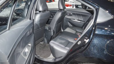 Toyota Vios Exclusive Edition rear seat at 2016 BIMS