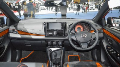 Toyota Yaris TRD Sportivo dashboard at 2016 BIMS
