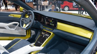 VW T-Cross Breeze concept interior at the Geneva Motor Show Live