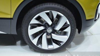 VW T-Cross Breeze rim concept at the Geneva Motor Show Live
