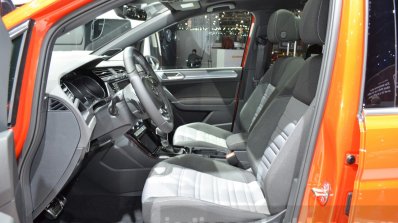 VW Touran R-Line front cabin at the 2016 Geneva Motor Show Live