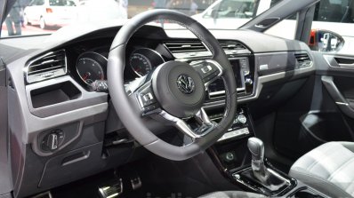 VW Touran R-Line interior at the 2016 Geneva Motor Show Live