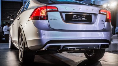 Volvo S60 Cross Country rear bumper launched in India